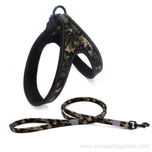 Eco-friendly colorful luxury reflective dog harness